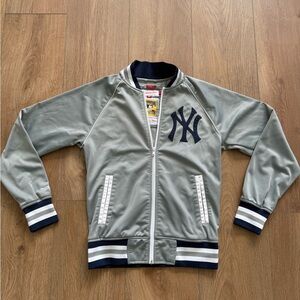 New York Yankees MLB Mitchell & Ness Cooperstown Collection Full Zip Jacket S